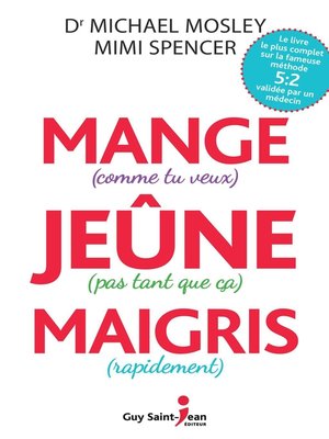 cover image of Mange, jeûne, maigris